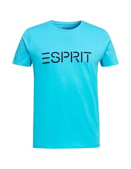 Camiseta Esprit logo azul