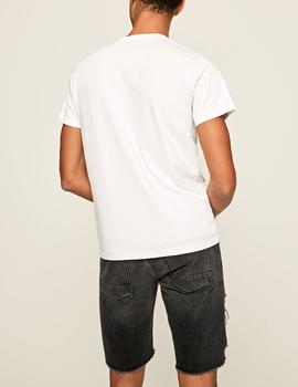 Camiseta Pepe Jeans Edison blanco