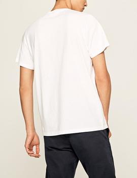 Camiseta Pepe Jeans Milburn blanco