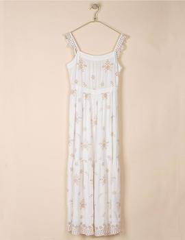 Vestido Indi-Cold blanco