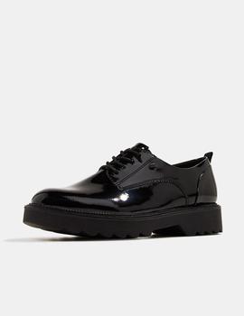 Zapatos Esprit charol negro