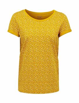 Camiseta Esprit amarillo