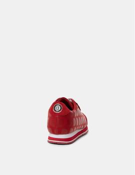 Zapatillas Desigual Logomanía rojo