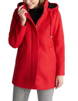 Abrigo Esprit rojo