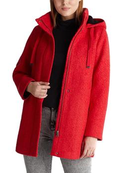 Abrigo Esprit rojo