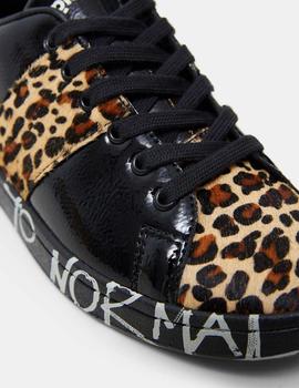Zapatillas Desigual Leopard negro