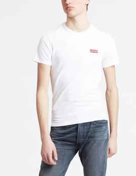 Pack 2 camisetas Levis regular blanco/gris