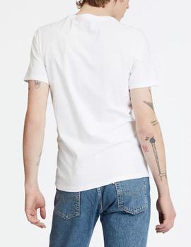 Pack 2 camisetas Levis slim blanco/gris