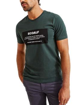 Camiseta Ecoalf Natal Patch verde