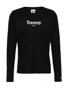 Camiseta Tommy Jeans Essential negro