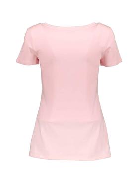 Camiseta Esprit básica rosa