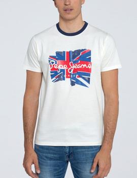 Camiseta Pepe Jeans Donald blanco