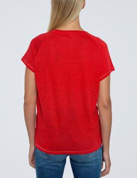 Camiseta Pepe Jeans Amira rojo