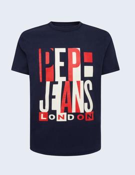 Camiseta Pepe Jeans Davy azul
