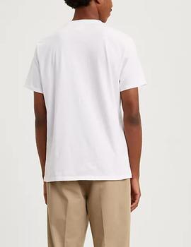 Camiseta Levis básica blanco