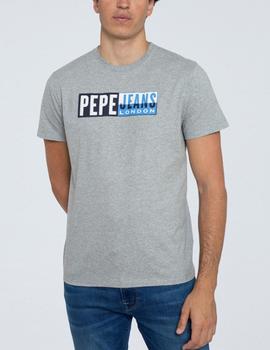 Camiseta Pepe Jeans Gelu gris