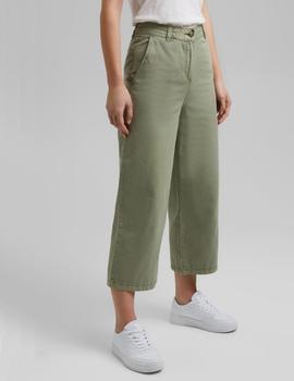 Pantalón Esprit culotte verde