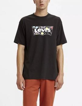 Camiseta Levis logo negro