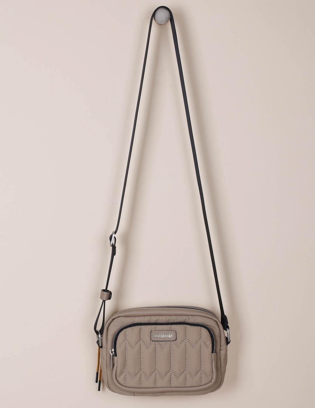 Bolso Indi-Cold bandolera visón