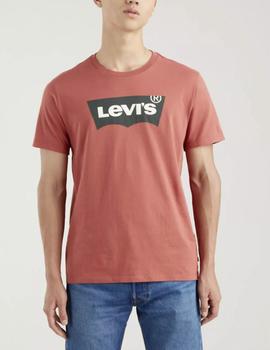 Camiseta Levis logo rojo