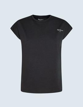 Camiseta Pepe Jeans Bloom negro