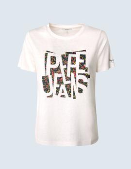 Camiseta Pepe Jeans Pat blanco