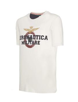 Camiseta Aeronautica Militare blanco