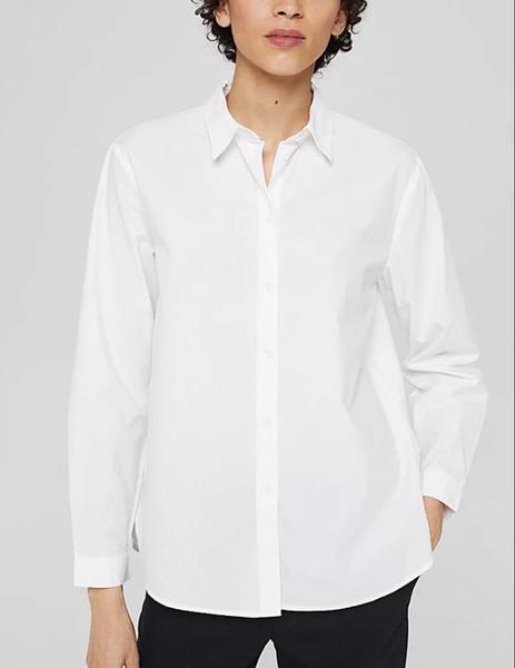 Blusa Esprit oversize blanco