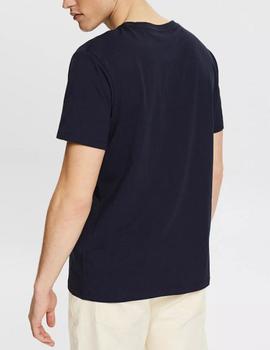 Camiseta Esprit estampada marino
