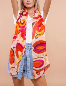 Fular Mimi Mua estampado multi