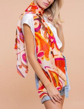 Fular Mimi Mua estampado multi