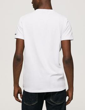Camiseta Pepe Jeans Trevor blanco
