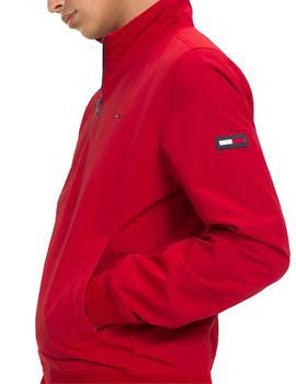 Cazadora Tommy Jeans bomber rojo