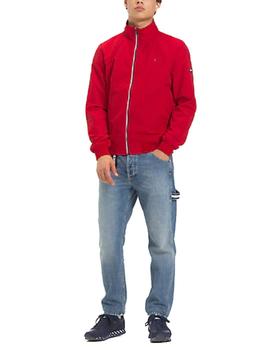 Cazadora Tommy Jeans bomber rojo