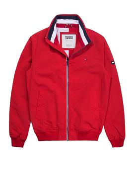 Cazadora Tommy Jeans bomber rojo
