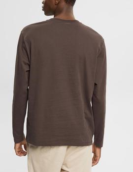 Camiseta Esprit marrón