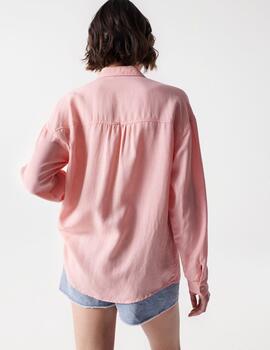 Camisa Salsa loose rosa