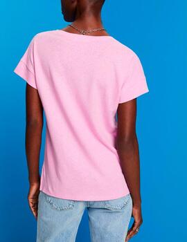 Camiseta Esprit lila