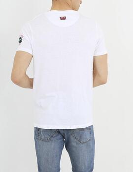 Camiseta Brave Soul estampada blanco