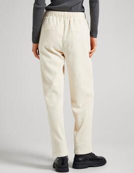 Pantalón Pepe Jeans pana blanco
