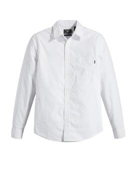 Camisa Dockers microestampada blanco