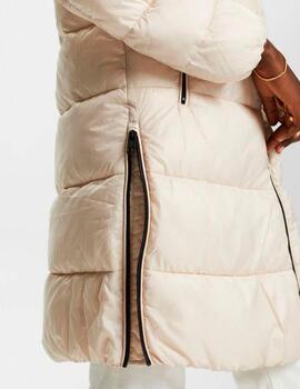 Chaqueta acolchada Esprit beige