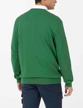 Sudadera El Pulpo logo verde