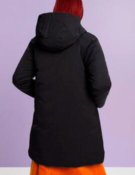 Abrigo Esprit reversible negro