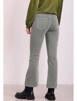 Pantalón vaquero Mimi-Mua cropped verde