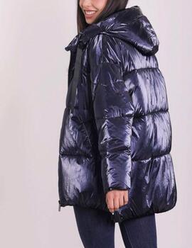 Chaqueta acolchada Mimi Mua brillo azul