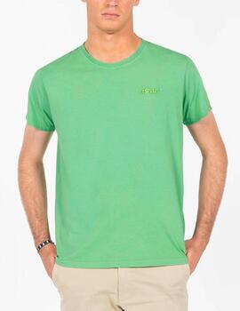 Camiseta El Pulpo logo verde