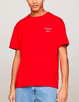 Camiseta Tommy Jeans rojo