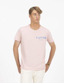 Camiseta El Pulpo playas rosa