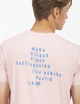 Camiseta El Pulpo playas rosa